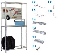 Simonrack Werkbank-Set SIMONRACING grau 100,0 x 40,0 x...
