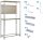 Simonrack Werkbank-Set SIMONRACING grau 100,0 x 40,0 x 200,0 cm  ( 8425437072260 )