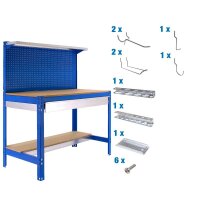 Simonrack Werkbank-Set SIMONWORK BT3 BOX blau 1 Schublade 121,0 x 61,0 x 144,5 cm