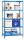 Simonrack Schwerlastregal SIMONCLICK MEGAPLUS 8425437076961 blau, silber 120,0 x 50,0 x 200,0 cm