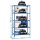 Simonrack Schwerlastregal SIMONCLICK MEGAPLUS 8425437076961 blau, silber 120,0 x 50,0 x 200,0 cm