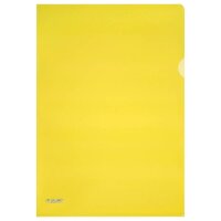 herlitz Sichthüllen DIN A4 gelb genarbt 0,19 mm, 10 St.