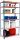 Simonrack Schwerlastregal SIMONCLICK MEGAPLUS 8425437077135 blau, orange, silber 120,0 x 50,0 x 250,0 cm