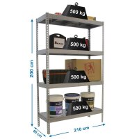 Simonrack Schwerlast-Weitspannregal SIMONFORTE...
