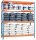 Simonrack Schwerlast-Weitspannregal SIMONFORTE CHIPBOARD 8425437081569 blau, orange 210,0 x 45,0 x 200,0 cm