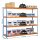 Simonrack Schwerlast-Weitspannregal SIMONFORTE 8425437081903 blau, orange 210,0 x 60,0 x 200,0 cm