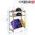 Simonrack Getränkekistenregal SIMONBOTTLE 8425437087752 grau 80,0 x 30,0 x 100,0 cm