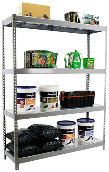 Simonrack Schwerlast-Weitspannregal SIMONFORTE 8425437092589 grau 210,0 x 60,0 x 200,0 cm