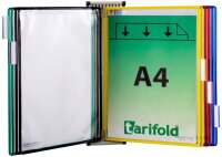 tarifold Wand-Sichttafelsystem 414109 DIN A4 farbsortiert...