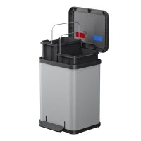 Hailo Öko duo Plus M Mülltrenner 2x 9,0 l grau,...
