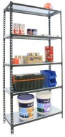 Simonrack Schwerlastregal SIMONCLICK PLUS 8425437098031 anthrazit, weiß 100,0 x 40,0 x 200,0 cm