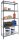 Simonrack Schwerlastregal SIMONCLICK PLUS 8425437098031 anthrazit, weiß 100,0 x 40,0 x 200,0 cm