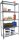Simonrack Schwerlastregal SIMONCLICK PLUS 8425437098055 anthrazit, silber 100,0 x 40,0 x 200,0 cm