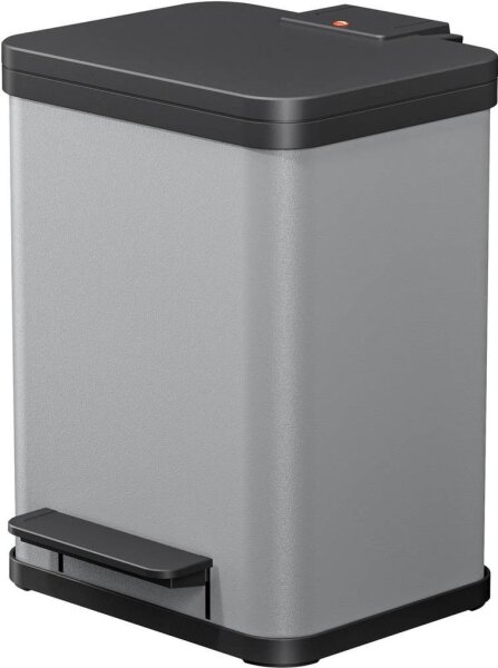 Hailo Öko uno Plus M Mülleimer 17,0 l grau, 1 St.