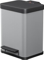 Hailo Öko uno Plus M Mülleimer 17,0 l grau, 1 St.