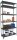 Simonrack Schwerlastregal SIMONCLICK MEGAPLUS 8425437098888 anthrazit 120,0 x 50,0 x 250,0 cm