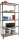 Simonrack Schwerlastregal MADERCLICK 8425437099311 anthrazit 90,0 x 50,0 x 180,0 cm
