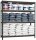 Simonrack Schwerlast-Weitspannregal SIMONFORTE CHIPBOARD 8425437100789 anthrazit 210,0 x 45,0 x 200,0 cm