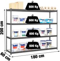 Simonrack Schwerlast-Weitspannregal SIMONFORTE...
