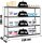 Simonrack Schwerlast-Weitspannregal SIMONFORTE 8425437101649 anthrazit 180,0 x 60,0 x 200,0 cm