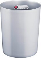 ZWINGO Papierkorb 20,0 l silber, 1 St.