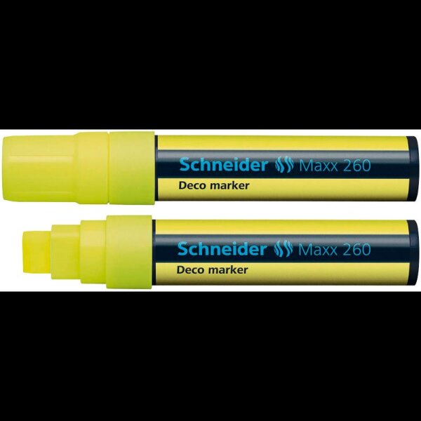 Schneider Maxx 260 Kreidemarker gelb 5,0 - 15,0 mm, 1 St.