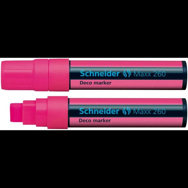 Schneider Maxx 260 Kreidemarker pink 5,0 - 15,0 mm, 1 St.