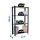 Simonrack Regal OFFICLICK 8425437103780 anthrazit, weiß 90,0 x 30,0 x 150,0 cm  ( 8425437103780 )