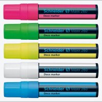 AKTION: Schneider Maxx 260 Kreidemarker farbsortiert 5,0...