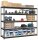 Simonrack Schwerlast-Weitspannregal SIMONFORTE CHIPBOARD 8425437102813 anthrazit 180,0 x 45,0 x 200,0 cm