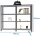 Simonrack Regal OFFICLICK 8425437108808 anthrazit, silber 180,0 x 40,0 x 150,0 c  ( 8425437108808 )