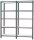 Simonrack Regal OFFICLICK 8425437108846 anthrazit, weiß 180,0 x 30,0 x 210,0 cm  ( 8425437108846 )
