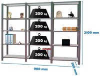 Simonrack Regal OFFICLICK 8425437108877 anthrazit,...