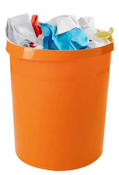 HAN Grip Papierkorb 18,0 l orange, 1 St.