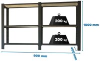Simonrack Regal OFFICLICK 8425437109034 anthrazit,...