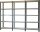 Simonrack Regal OFFICLICK 8425437109300 anthrazit, weiß 270,0 x 40,0 x 210,0 cm  ( 8425437109300 )