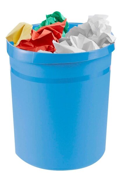 HAN Grip Papierkorb 18,0 l hellblau, 1 St.