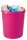 HAN Grip Papierkorb 18,0 l pink, 1 St.