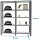 Simonrack Regal OFFICLICK 8425437108860 anthrazit, silber 180,0 x 30,0 x 210,0 c  ( 8425437108860 )