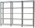 Simonrack Regal OFFICLICK 8425437108891 anthrazit, silber 270,0 x 30,0 x 210,0 c  ( 8425437108891 )