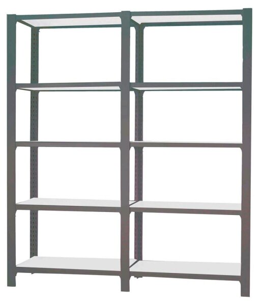 Simonrack Regal OFFICLICK 8425437108907 anthrazit, weiß 180,0 x 40,0 x 210,0 cm  ( 8425437108907 )