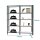 Simonrack Regal OFFICLICK 8425437108907 anthrazit, weiß 180,0 x 40,0 x 210,0 cm  ( 8425437108907 )