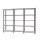Simonrack Regal OFFICLICK 8425437108938 anthrazit, weiß 270,0 x 40,0 x 210,0 cm  ( 8425437108938 )