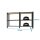 Simonrack Regal OFFICLICK 8425437108976 anthrazit, weiß 180,0 x 30,0 x 100,0 cm  ( 8425437108976 )