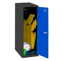 Simonrack Spind SIMONLOCKER DISM SINGLE anthrazit, blau...