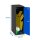 Simonrack Spind SIMONLOCKER DISM SINGLE anthrazit, blau 8425437116568, 1 Schließfach 30,0 x 50,0 x 91,5 cm