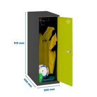 Simonrack Spind SIMONLOCKER DISM SINGLE anthrazit,...