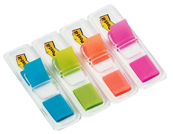 Post-it® Index Mini Haftmarker farbsortiert 4x 35 Streifen