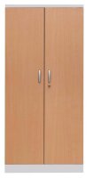 Gürkan Stahlschrank 100107 lichtgrau, buche 4...