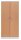 Gürkan Stahlschrank 100107 lichtgrau, buche 4 Fachböden 92,0 x 42,0 x 195,0 cm, aufgebaut, 1 St.